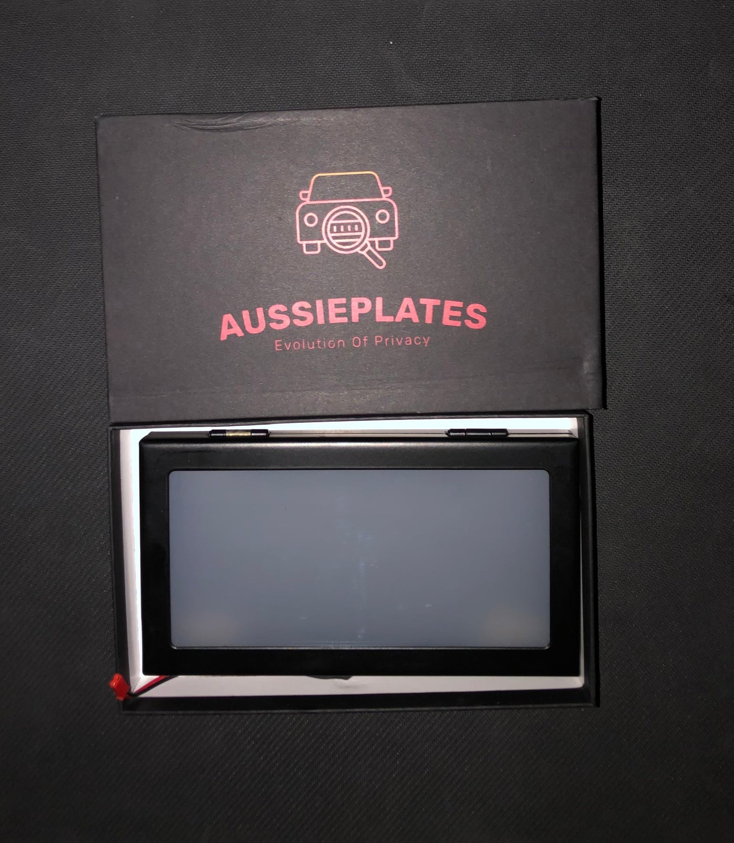 Aussie Plate V1 x1 (Back Plate) Motorbike Plate