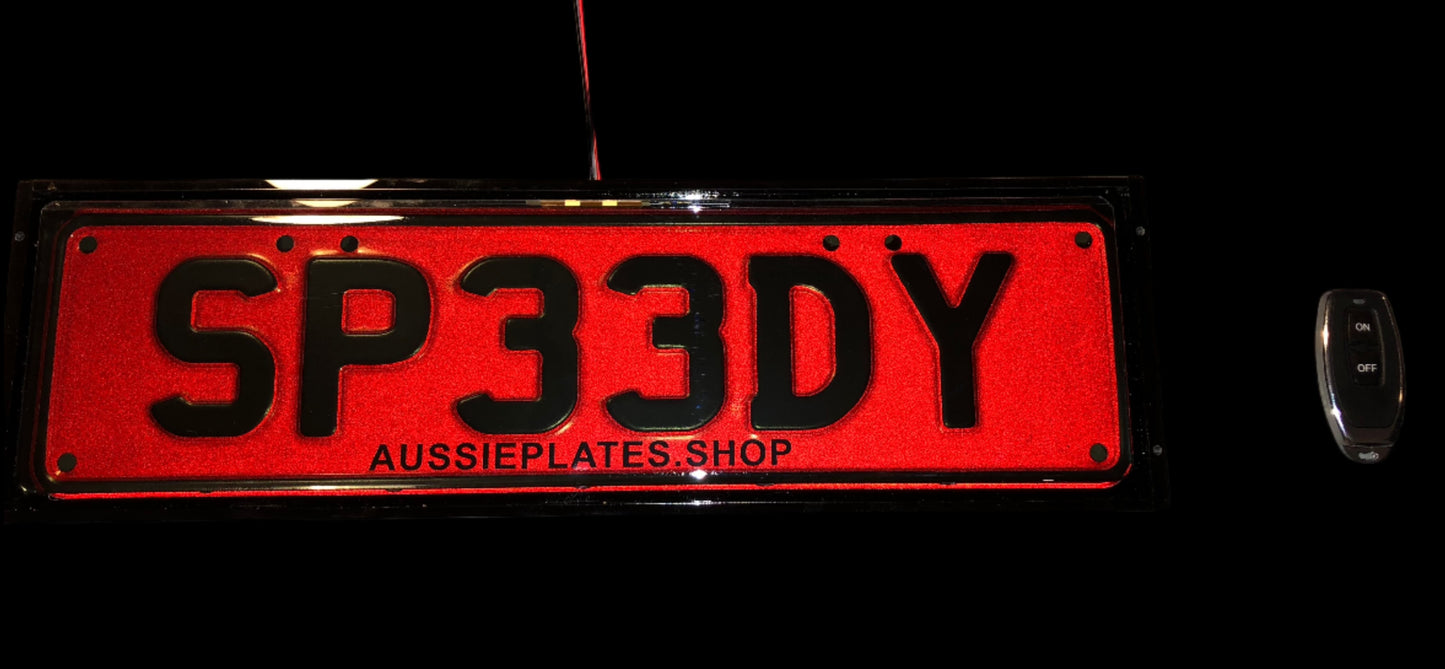 Aussie Plate V2 x2 (Front and Back) Slim Plates